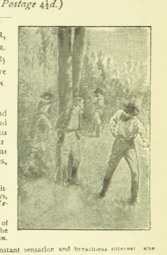 An illustration from Friend or Fortune? The story of a strange year, etc, 1897, leaf 260
