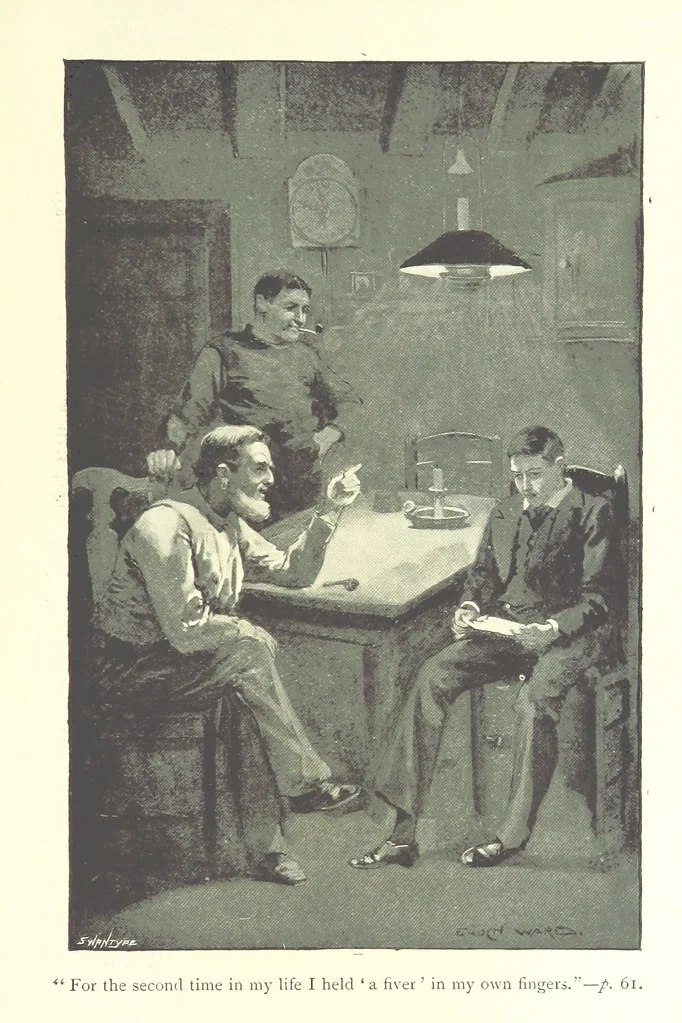An illustration from Friend or Fortune? The story of a strange year, etc, 1897, leaf 67