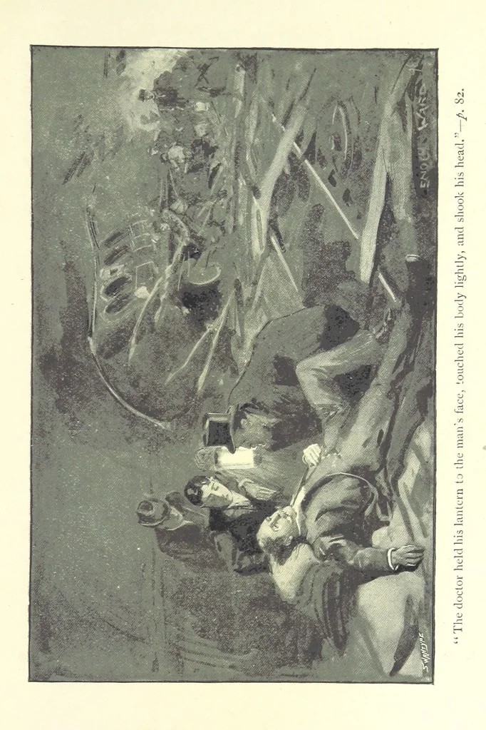 An illustration from Friend or Fortune? The story of a strange year, etc, 1897, leaf 91