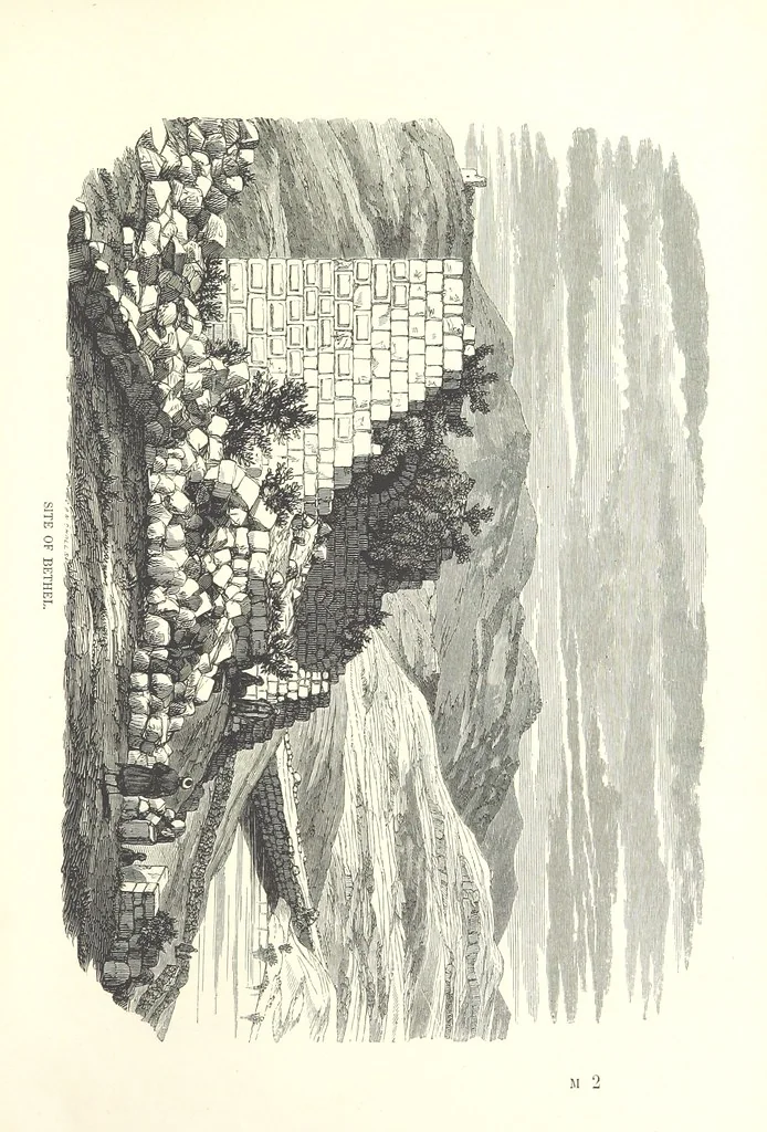 An illustration from Pictorial Journey through the Holy Land; or, Scenes in Palestine. [Reprinted from the “Sunday at Home.”, 1863, leaf 105
