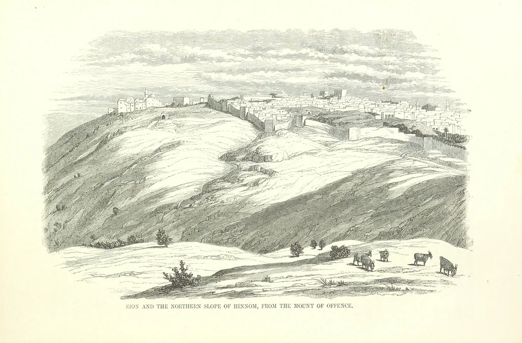 An illustration from Pictorial Journey through the Holy Land; or, Scenes in Palestine. [Reprinted from the “Sunday at Home.”, 1863, leaf 109
