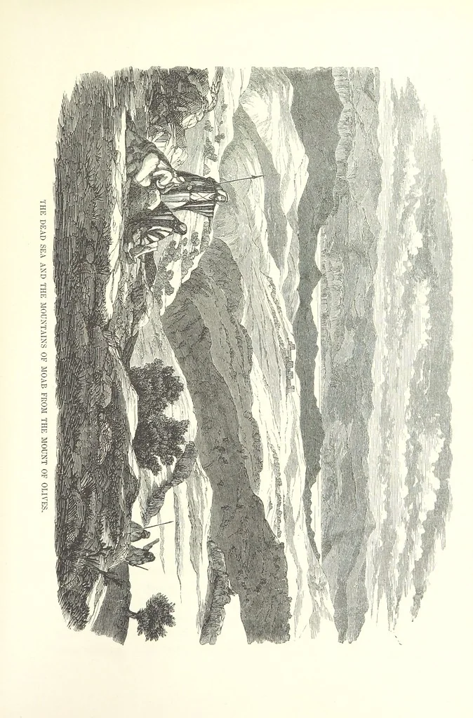 An illustration from Pictorial Journey through the Holy Land; or, Scenes in Palestine. [Reprinted from the “Sunday at Home.”, 1863, leaf 135