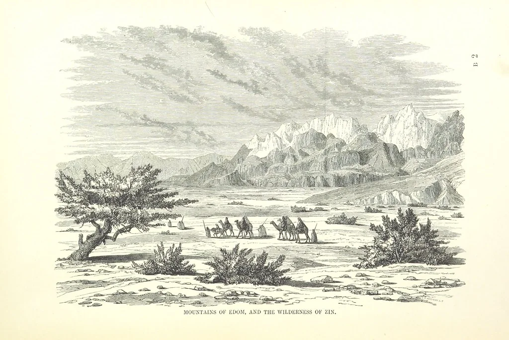 An illustration from Pictorial Journey through the Holy Land; or, Scenes in Palestine. [Reprinted from the “Sunday at Home.”, 1863, leaf 17
