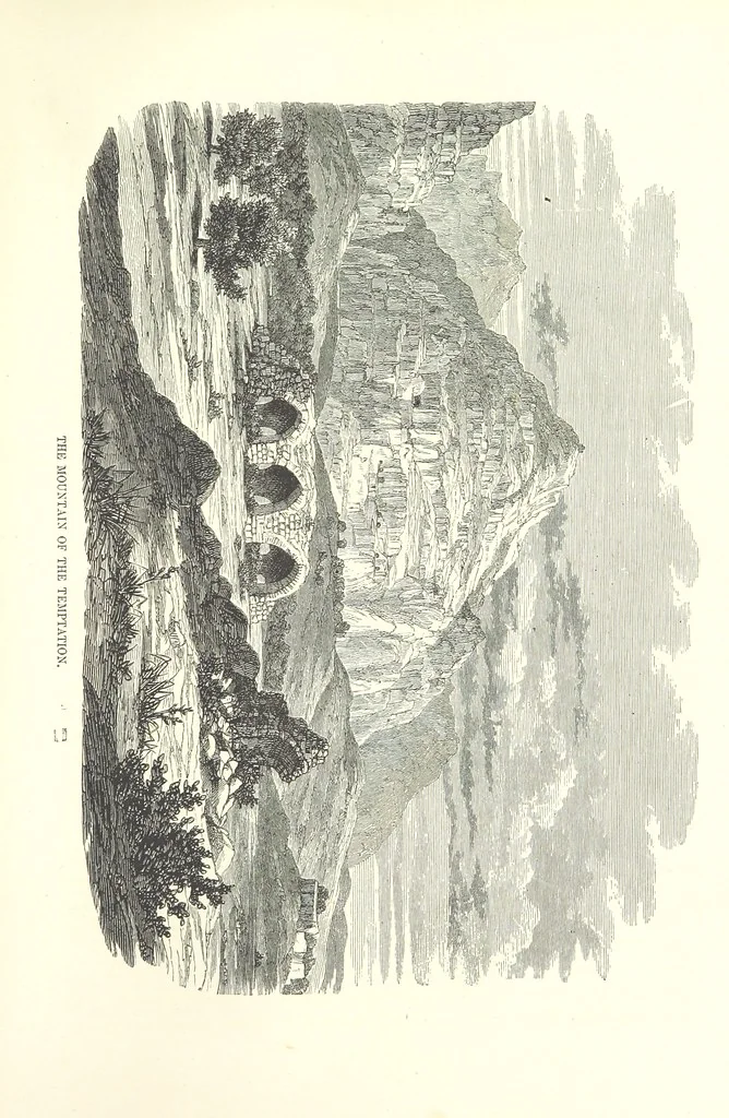 An illustration from Pictorial Journey through the Holy Land; or, Scenes in Palestine. [Reprinted from the “Sunday at Home.”, 1863, leaf 171
