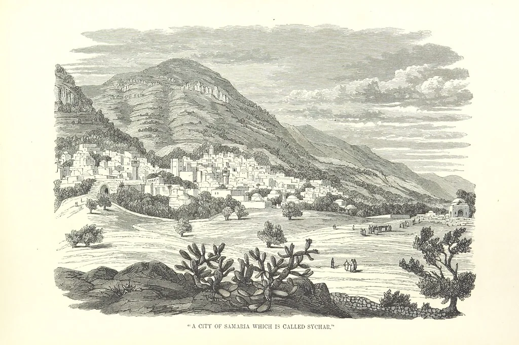 An illustration from Pictorial Journey through the Holy Land; or, Scenes in Palestine. [Reprinted from the “Sunday at Home.”, 1863, leaf 181