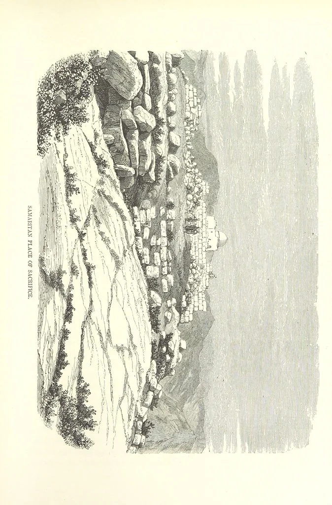 An illustration from Pictorial Journey through the Holy Land; or, Scenes in Palestine. [Reprinted from the “Sunday at Home.”, 1863, leaf 187