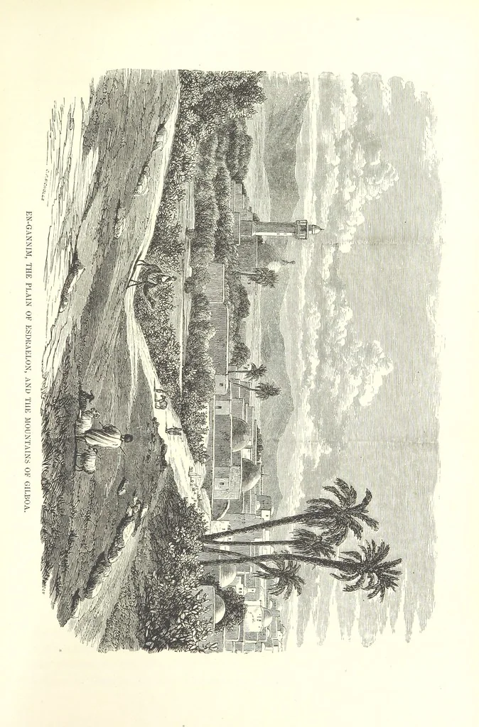 An illustration from Pictorial Journey through the Holy Land; or, Scenes in Palestine. [Reprinted from the “Sunday at Home.”, 1863, leaf 199