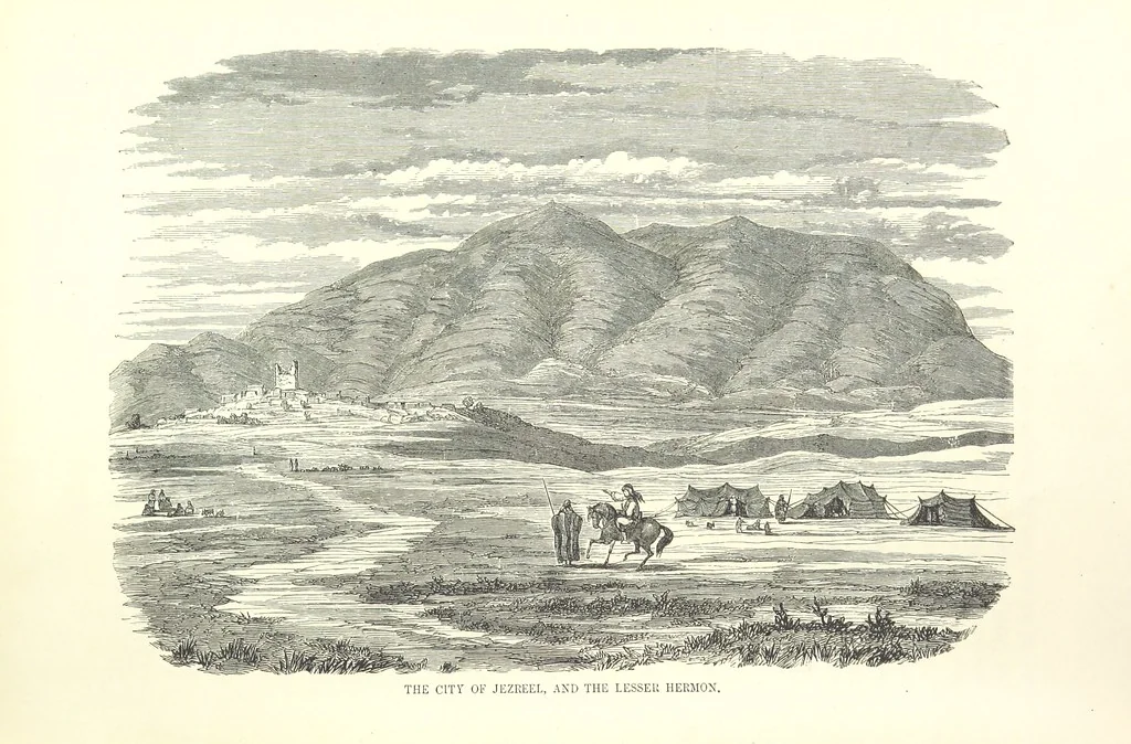 An illustration from Pictorial Journey through the Holy Land; or, Scenes in Palestine. [Reprinted from the “Sunday at Home.”, 1863, leaf 205