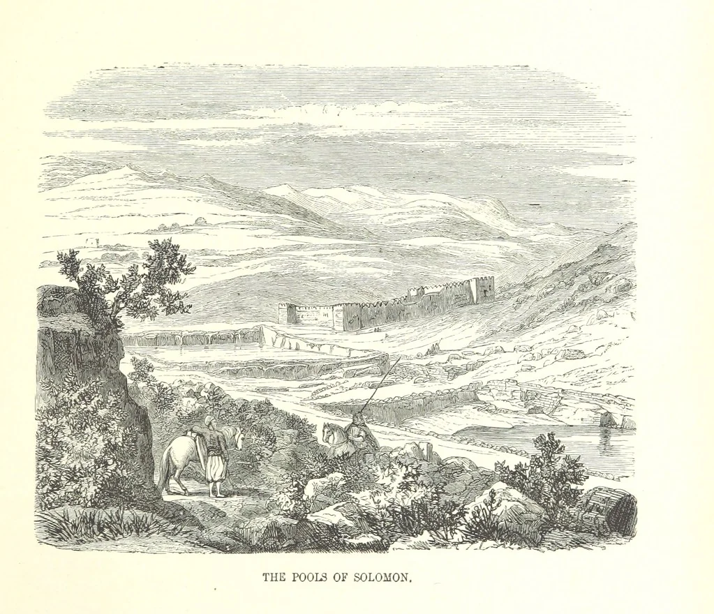 An illustration from Pictorial Journey through the Holy Land; or, Scenes in Palestine. [Reprinted from the “Sunday at Home.”, 1863, leaf 53