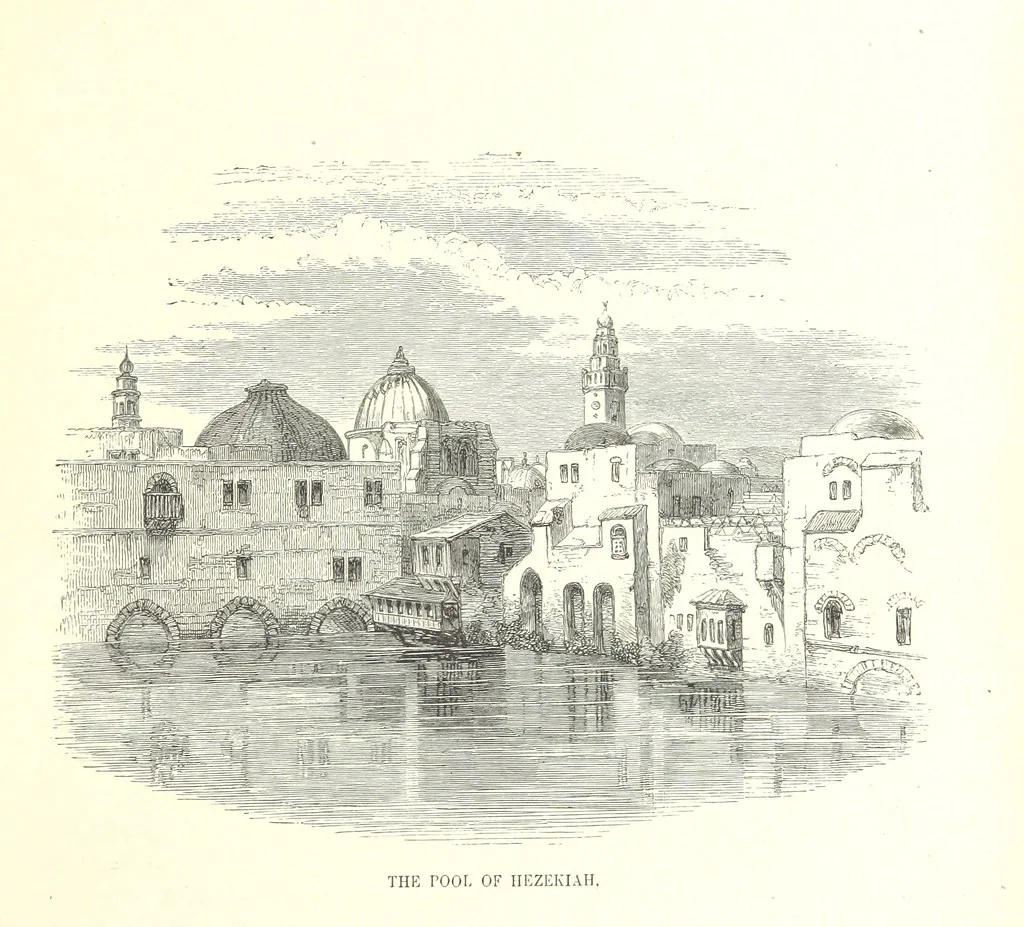 An illustration from Pictorial Journey through the Holy Land; or, Scenes in Palestine. [Reprinted from the “Sunday at Home.”, 1863, leaf 61