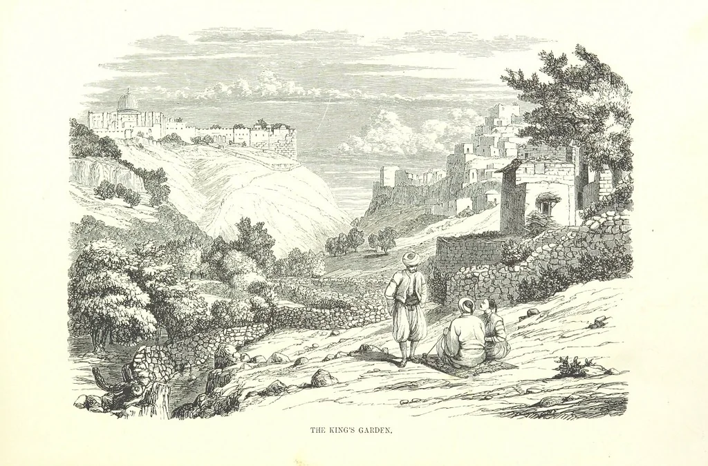 An illustration from Pictorial Journey through the Holy Land; or, Scenes in Palestine. [Reprinted from the “Sunday at Home.”, 1863, leaf 91