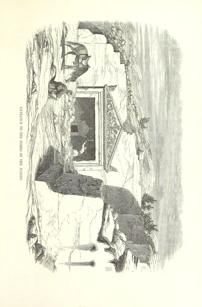 An illustration from Pictorial Journey through the Holy Land; or, Scenes in Palestine. [Reprinted from the “Sunday at Home.”, 1863, leaf 97
