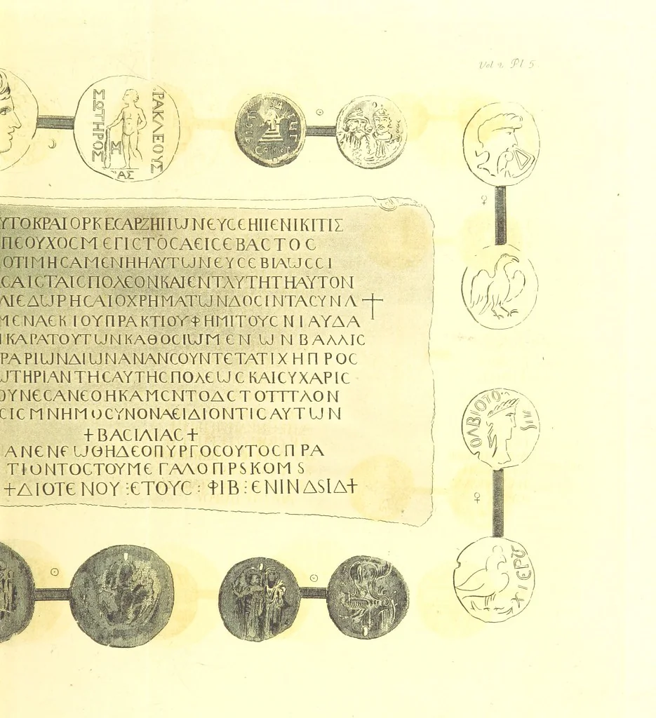 An illustration from Travels through the Southern Provinces of the Russian Empire in 1793 and 1794. Translated from the German [by F. W. Blagdon]. MS. notes, 1812, leaf 129