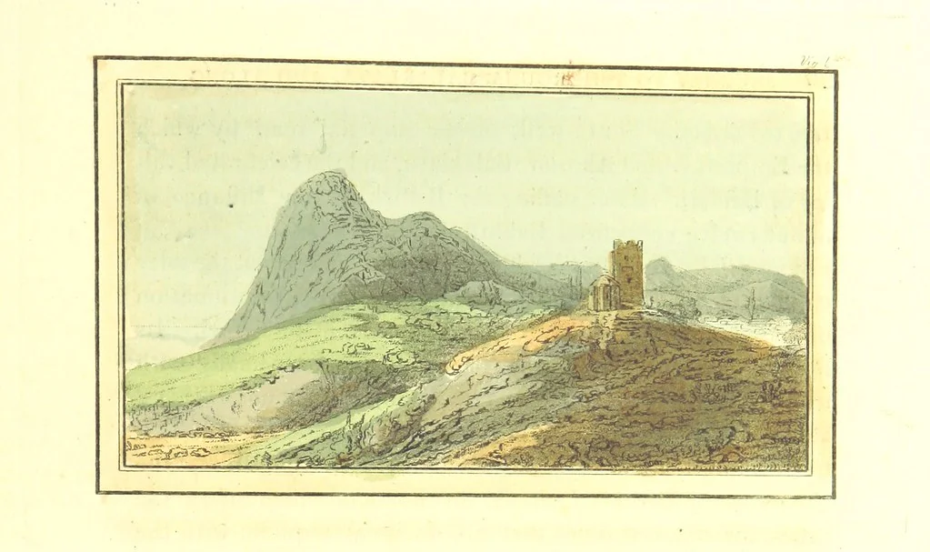 An illustration from Travels through the Southern Provinces of the Russian Empire in 1793 and 1794. Translated from the German [by F. W. Blagdon]. MS. notes, 1812, leaf 159