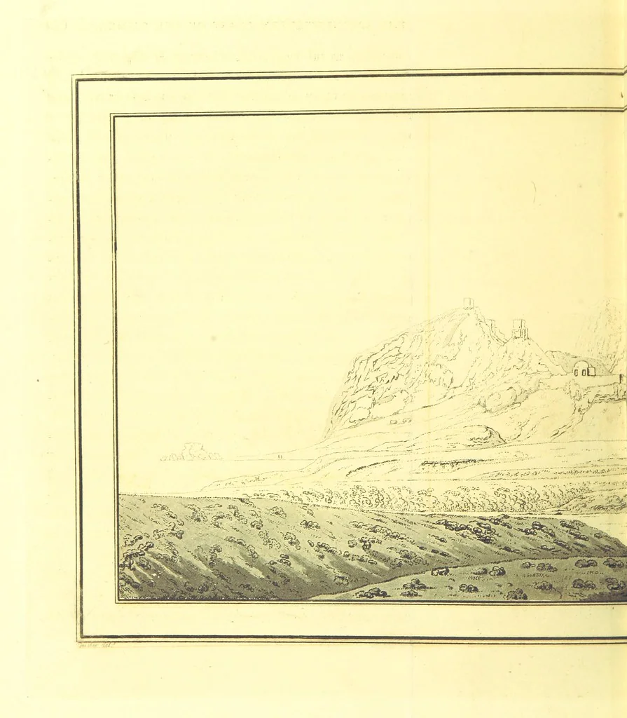 An illustration from Travels through the Southern Provinces of the Russian Empire in 1793 and 1794. Translated from the German [by F. W. Blagdon]. MS. notes, 1812, leaf 184