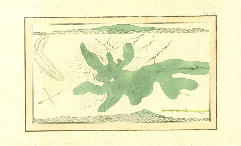 An illustration from Travels through the Southern Provinces of the Russian Empire in 1793 and 1794. Translated from the German [by F. W. Blagdon]. MS. notes, 1812, leaf 424
