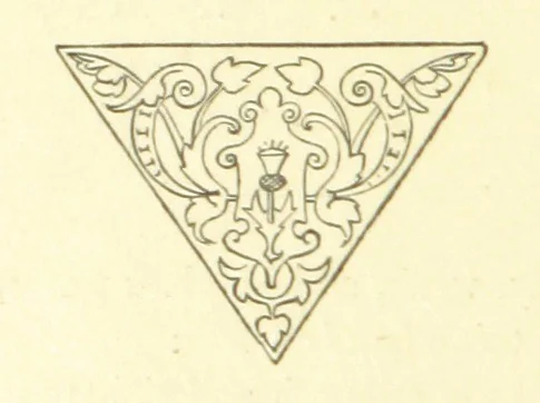 An illustration from Mottoes for Monuments, or Epitaphs selected for study or application ... Illustrated with designs by Flaxman and others, 1872, leaf 136