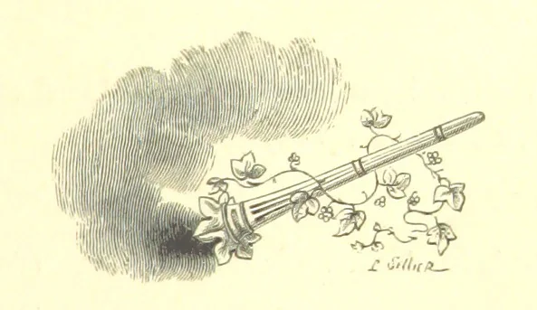 An illustration from Mottoes for Monuments, or Epitaphs selected for study or application ... Illustrated with designs by Flaxman and others, 1872, leaf 149
