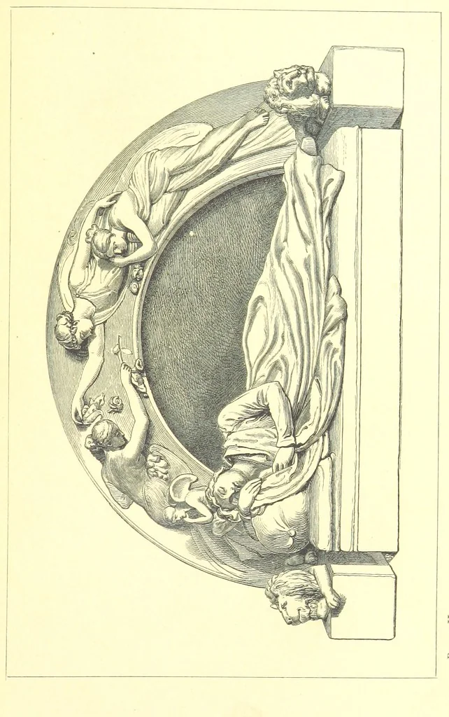 An illustration from Mottoes for Monuments, or Epitaphs selected for study or application ... Illustrated with designs by Flaxman and others, 1872, leaf 29