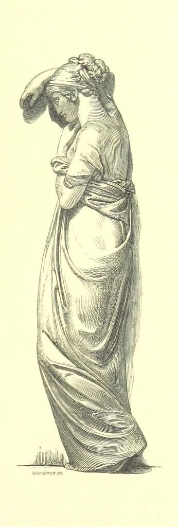 An illustration from Mottoes for Monuments, or Epitaphs selected for study or application ... Illustrated with designs by Flaxman and others, 1872, leaf 79
