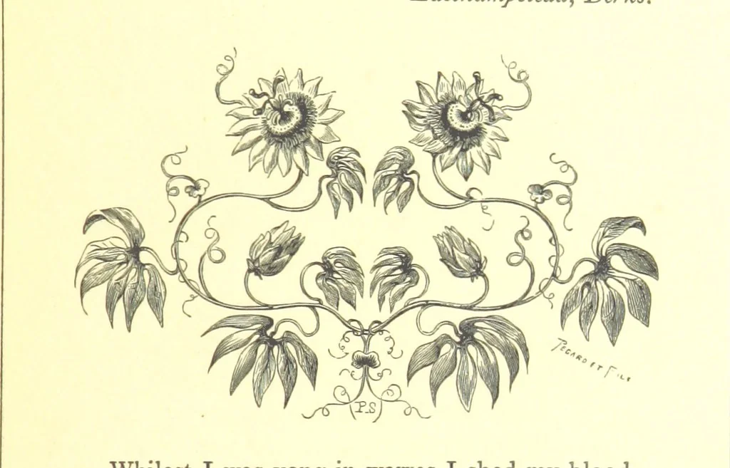 An illustration from Mottoes for Monuments, or Epitaphs selected for study or application ... Illustrated with designs by Flaxman and others, 1872, leaf 89