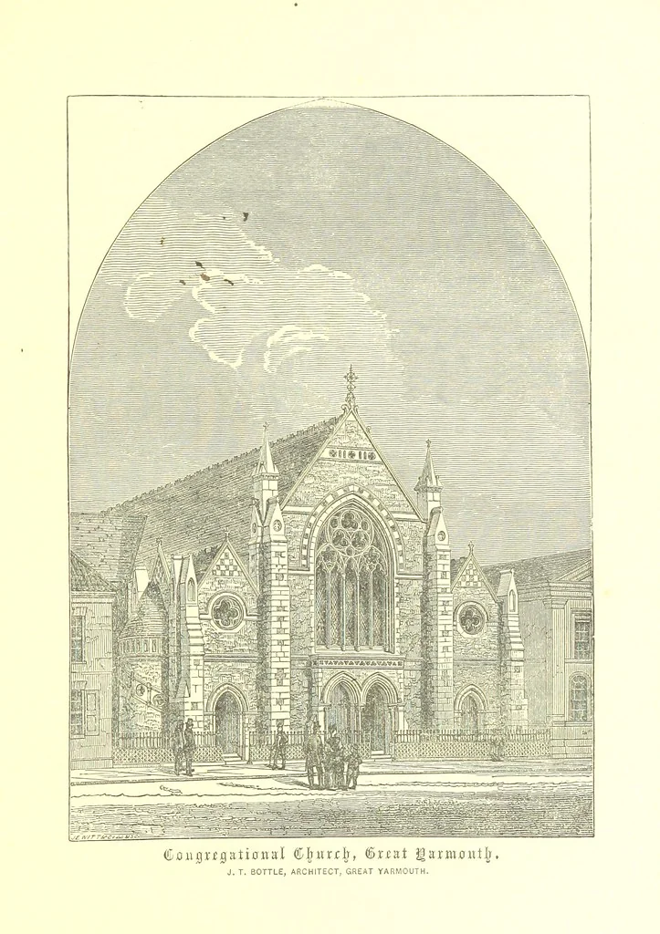 An illustration from The Perlustration of Great Yarmouth, with Gorleston and Southtown, 1872, leaf 53