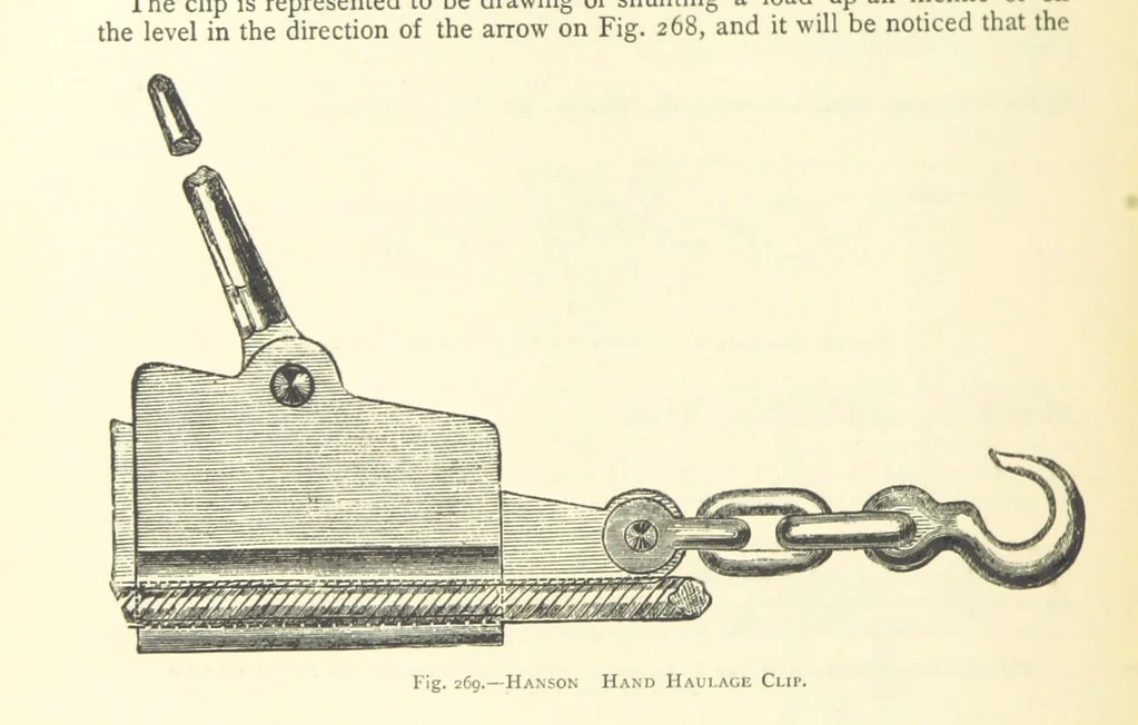 An illustration from The Colliery Manager's Handbook ... Second edition, revised, with additions, 1893, leaf 348