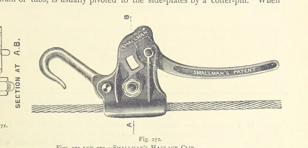 An illustration from The Colliery Manager's Handbook ... Second edition, revised, with additions, 1893, leaf 349