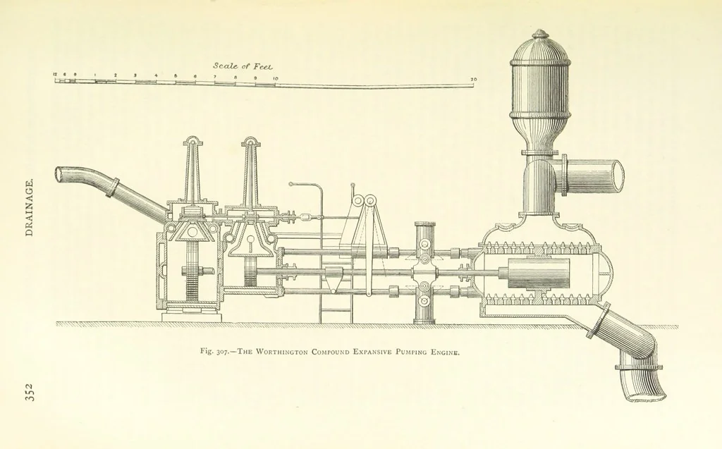 An illustration from The Colliery Manager's Handbook ... Second edition, revised, with additions, 1893, leaf 388