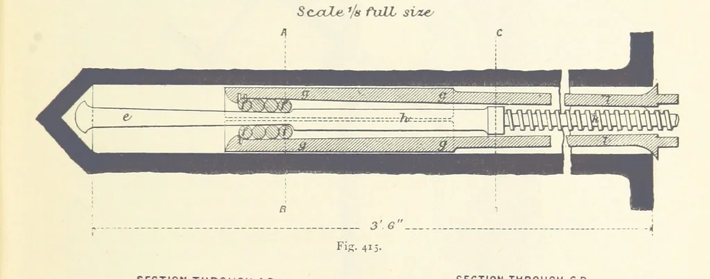 An illustration from The Colliery Manager's Handbook ... Second edition, revised, with additions, 1893, leaf 589