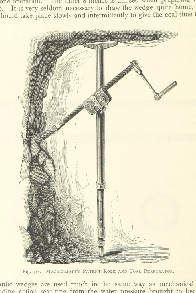 An illustration from The Colliery Manager's Handbook ... Second edition, revised, with additions, 1893, leaf 590