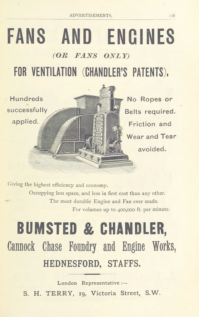An illustration from The Colliery Manager's Handbook ... Second edition, revised, with additions, 1893, leaf 715