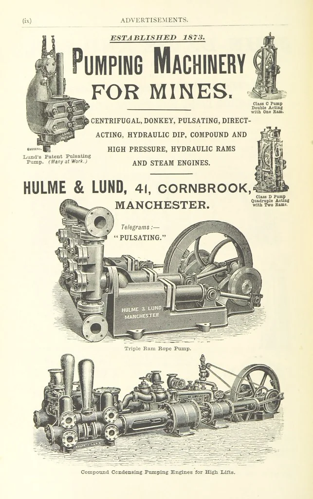 An illustration from The Colliery Manager's Handbook ... Second edition, revised, with additions, 1893, leaf 718