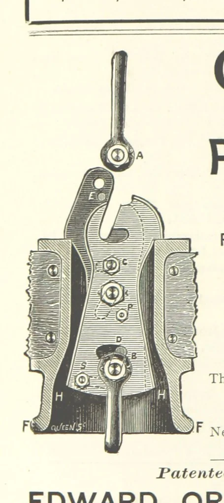 An illustration from The Colliery Manager's Handbook ... Second edition, revised, with additions, 1893, leaf 720