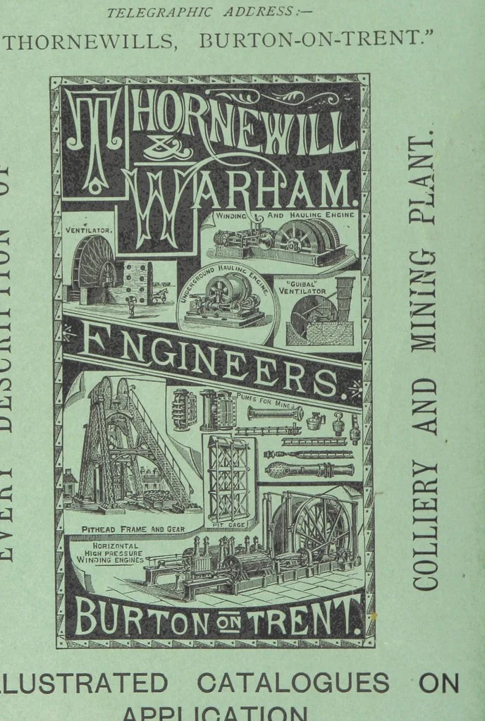 An illustration from The Colliery Manager's Handbook ... Second edition, revised, with additions, 1893, leaf 8