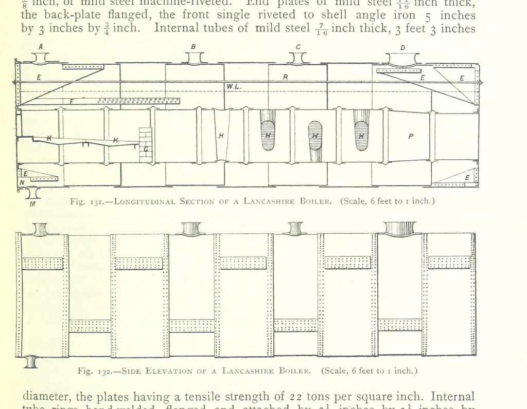 An illustration from The Colliery Manager's Handbook ... Fourth edition, revised and enlarged, 1898, leaf 215