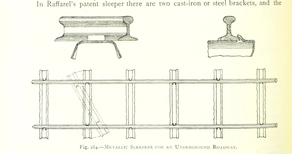 An illustration from The Colliery Manager's Handbook ... Fourth edition, revised and enlarged, 1898, leaf 368