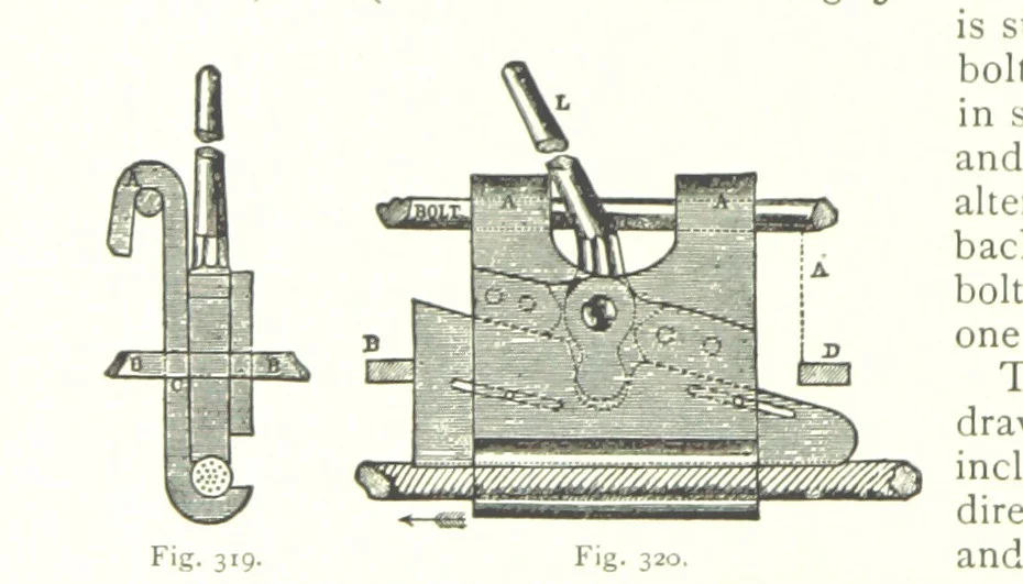 An illustration from The Colliery Manager's Handbook ... Fourth edition, revised and enlarged, 1898, leaf 388