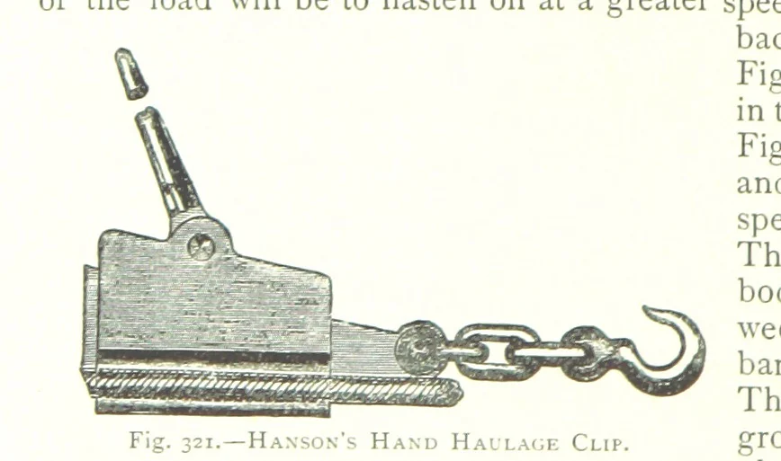 An illustration from The Colliery Manager's Handbook ... Fourth edition, revised and enlarged, 1898, leaf 388
