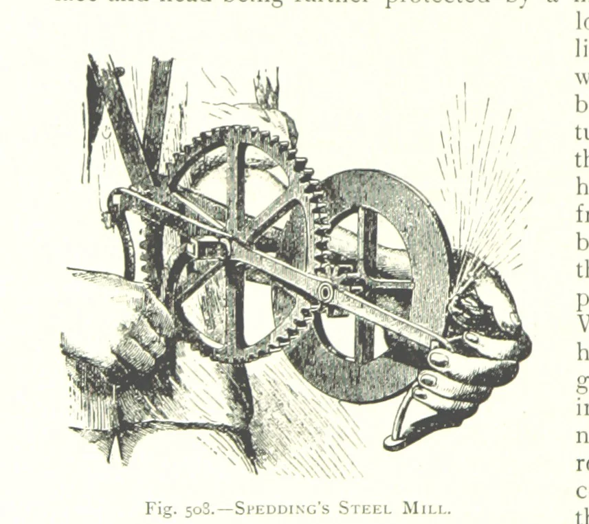 An illustration from The Colliery Manager's Handbook ... Fourth edition, revised and enlarged, 1898, leaf 724