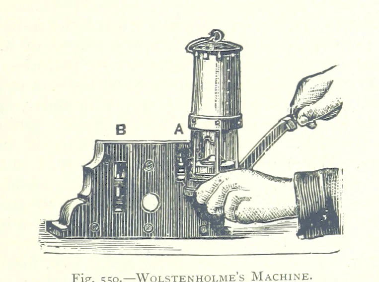 An illustration from The Colliery Manager's Handbook ... Fourth edition, revised and enlarged, 1898, leaf 759
