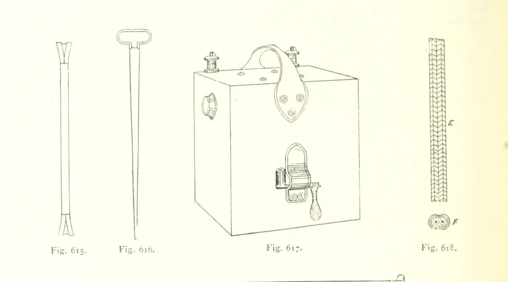 An illustration from The Colliery Manager's Handbook ... Fourth edition, revised and enlarged, 1898, leaf 836