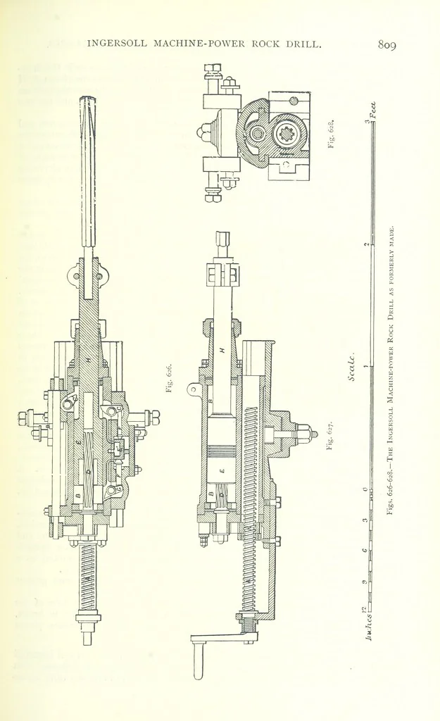An illustration from The Colliery Manager's Handbook ... Fourth edition, revised and enlarged, 1898, leaf 845