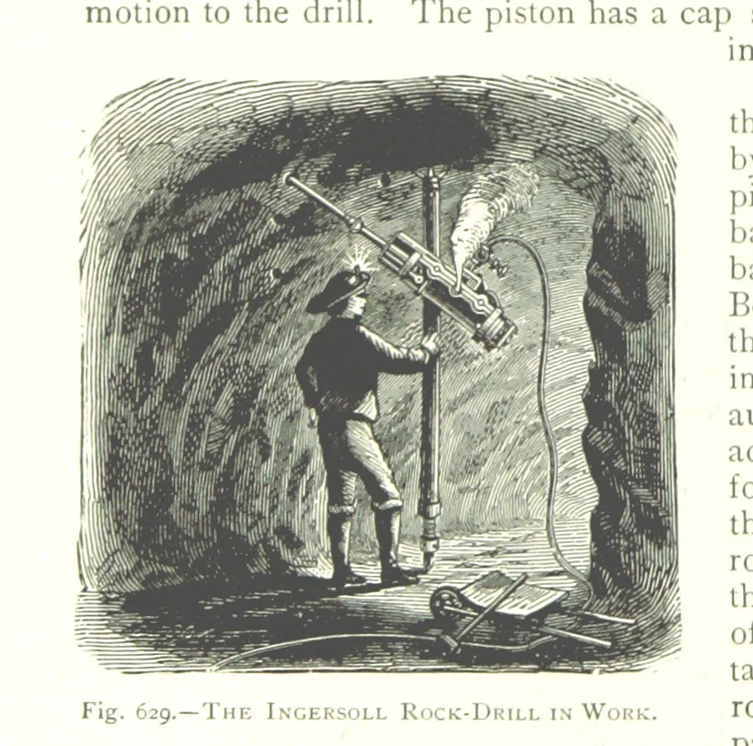 An illustration from The Colliery Manager's Handbook ... Fourth edition, revised and enlarged, 1898, leaf 846
