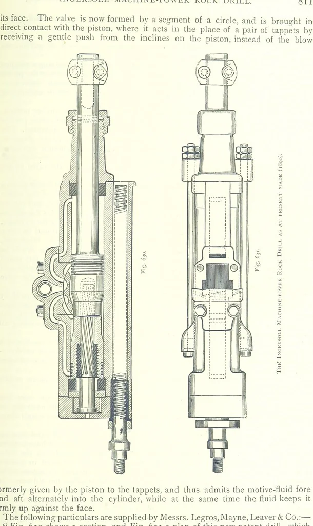 An illustration from The Colliery Manager's Handbook ... Fourth edition, revised and enlarged, 1898, leaf 847