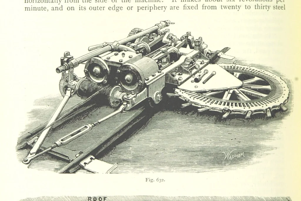 An illustration from The Colliery Manager's Handbook ... Fourth edition, revised and enlarged, 1898, leaf 850