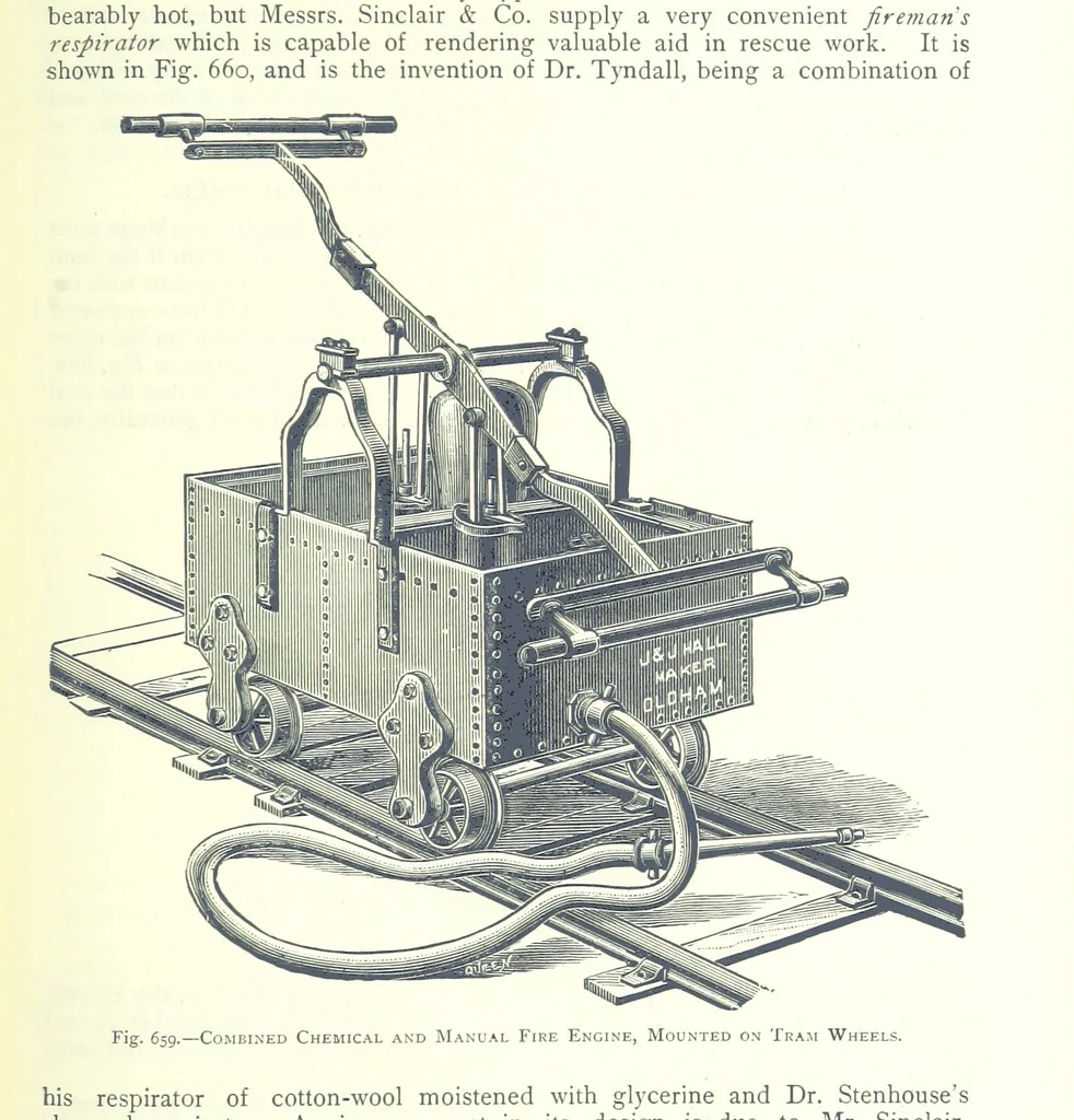 An illustration from The Colliery Manager's Handbook ... Fourth edition, revised and enlarged, 1898, leaf 877