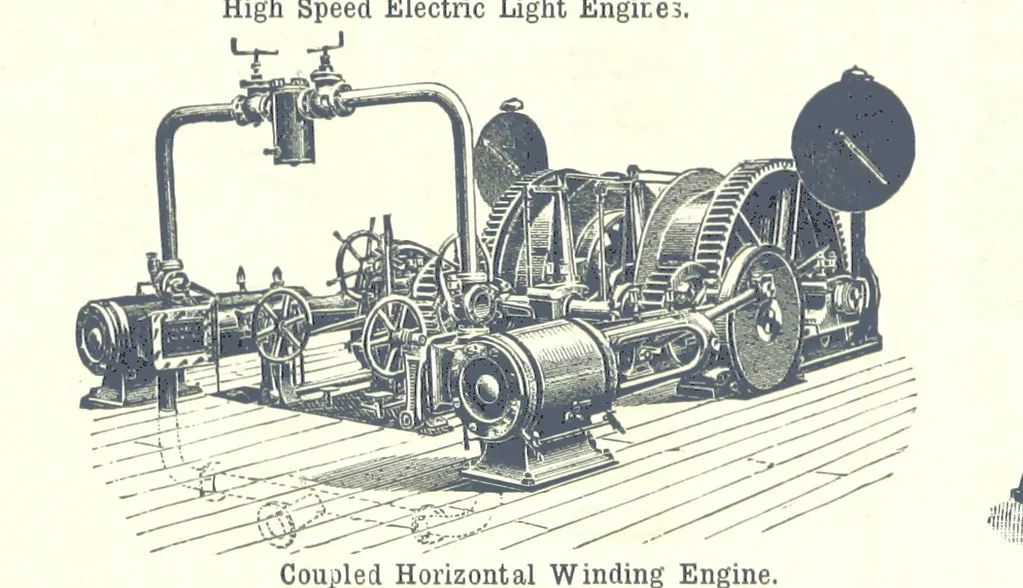 An illustration from The Colliery Manager's Handbook ... Fourth edition, revised and enlarged, 1898, leaf 979