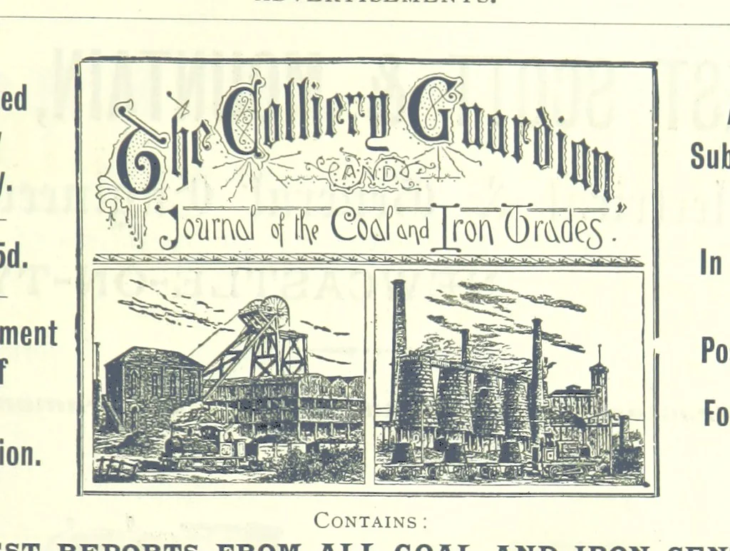 An illustration from The Colliery Manager's Handbook ... Fourth edition, revised and enlarged, 1898, leaf 981