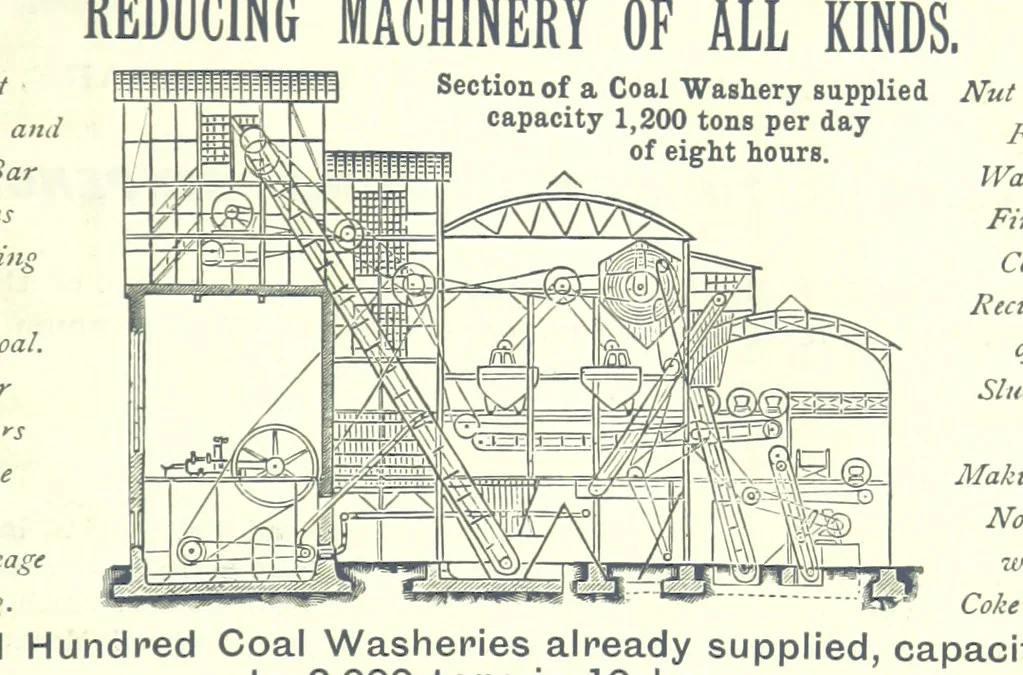 An illustration from The Colliery Manager's Handbook ... Fourth edition, revised and enlarged, 1898, leaf 987